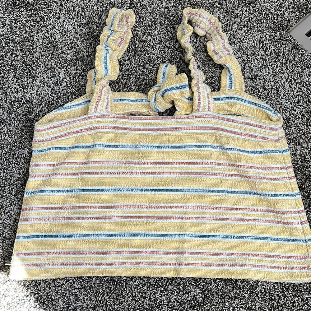Madewell Striped Knit Tank Top, NWOT - Picture 6 of 6